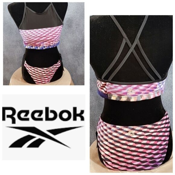 Reebok Live Life Active Watercolor 2-piece Bikini Set - Picture 14 of 15
